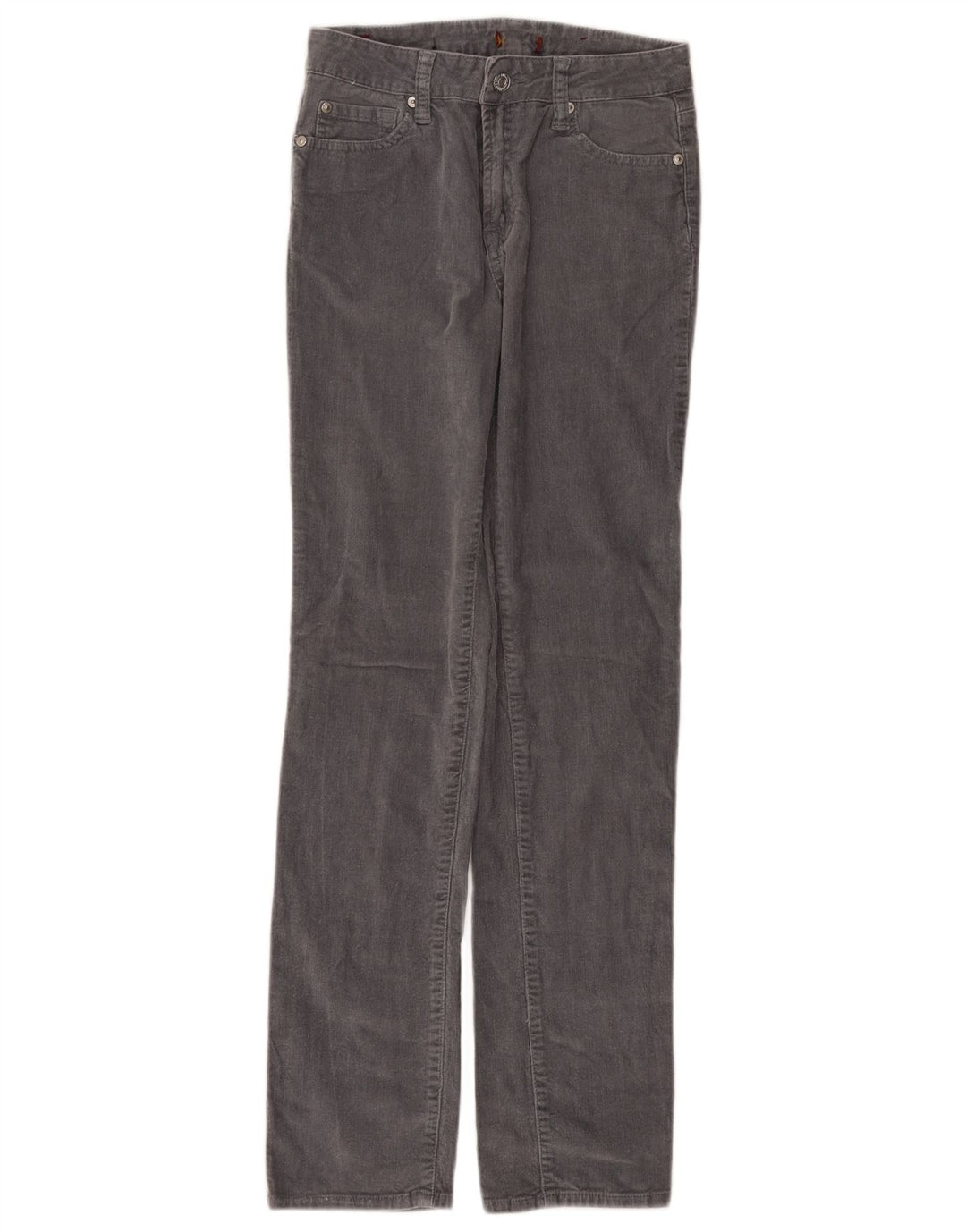 7 FOR ALL MANKIND Boys Straight Corduroy Trousers 15-16 Years W32 L29 Grey