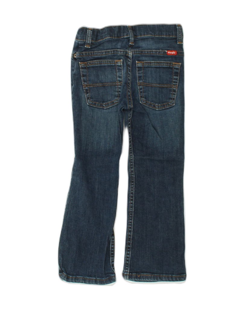 WRANGLER Boys Bootcut Jeans 4-5 Years W22 L18  Blue Cotton | Vintage Wrangler | Thrift | Second-Hand Wrangler | Used Clothing | Messina Hembry 