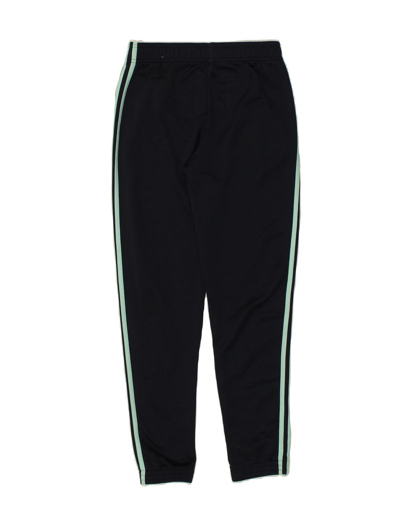 ADIDAS Boys Graphic Tracksuit Trousers Joggers 13-14 Years Black Polyester | Vintage Adidas | Thrift | Second-Hand Adidas | Used Clothing | Messina Hembry 