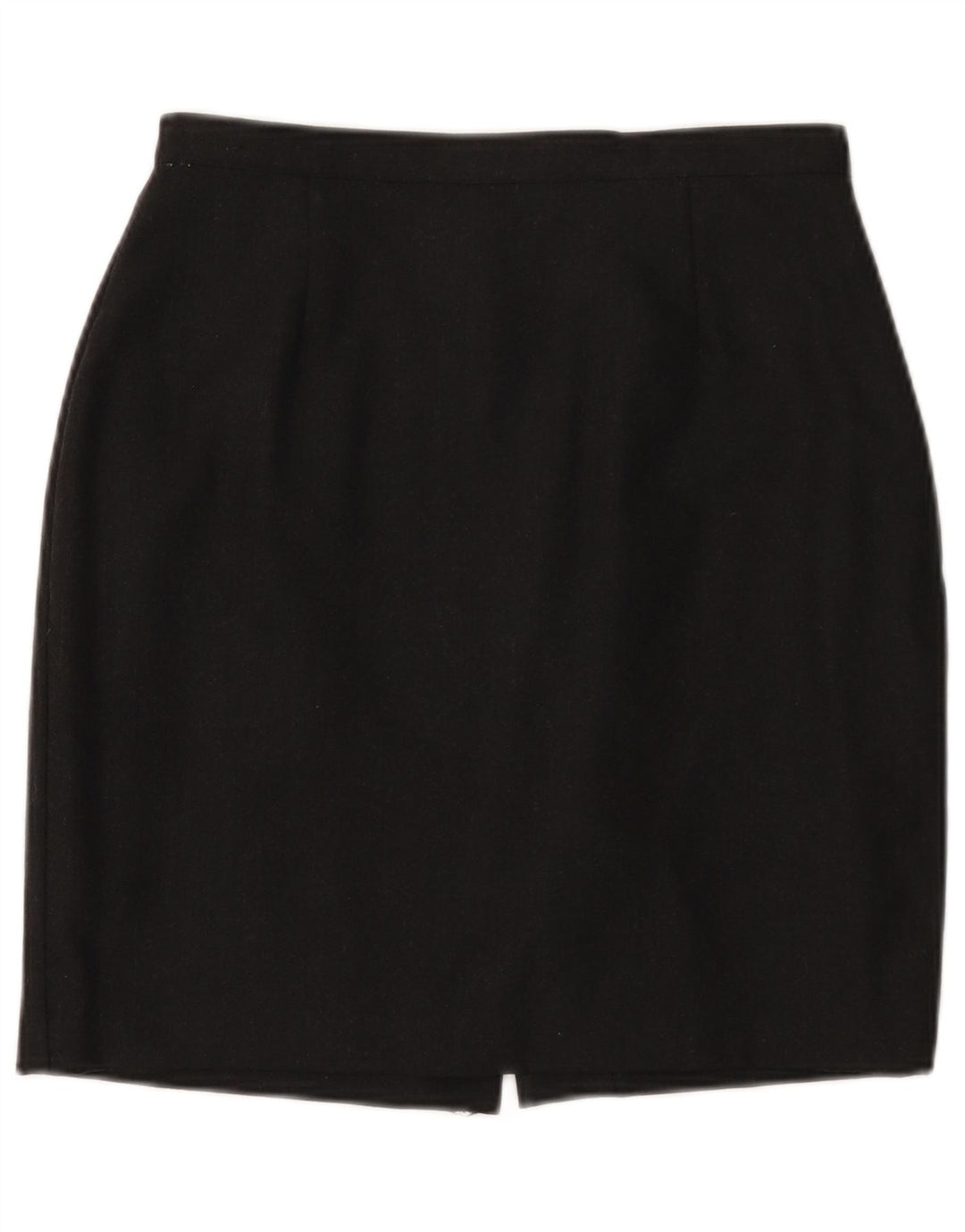 Sisley Womens Mini Pencil Skirt W30 Medium Grey Wool