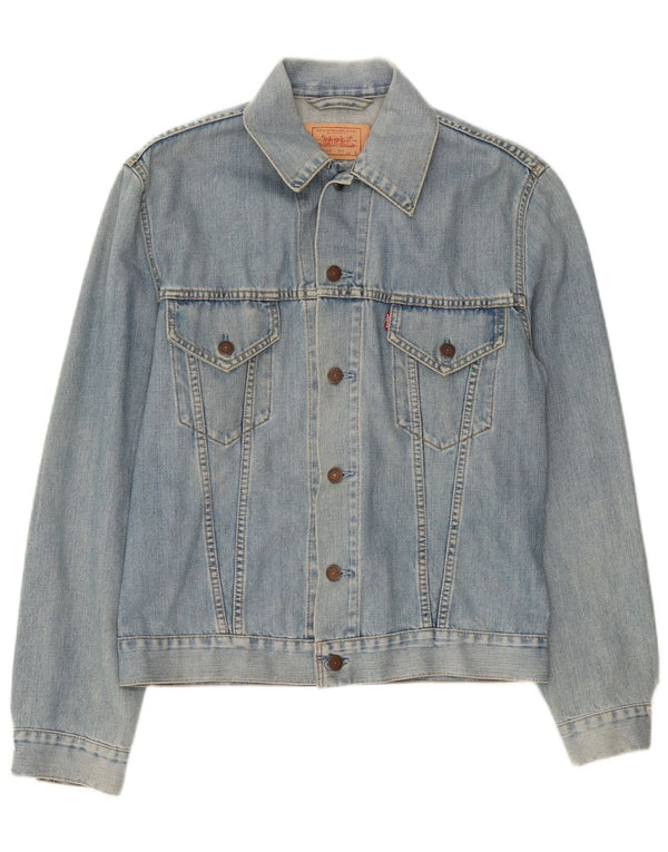 Levi's Mens Denim Jacket UK 40 Large Blue