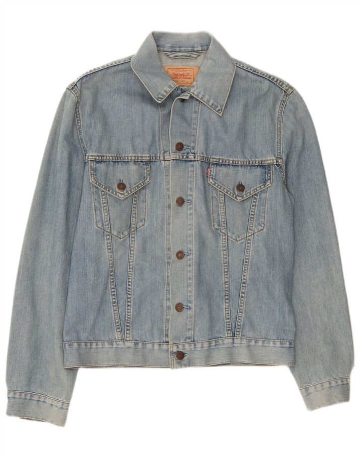 Levi's Mens Denim Jacket UK 40 Large Blue