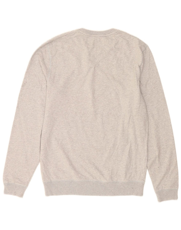 Jack Wills Mens Graphic Sweatshirt Jumper Small Grey Cotton