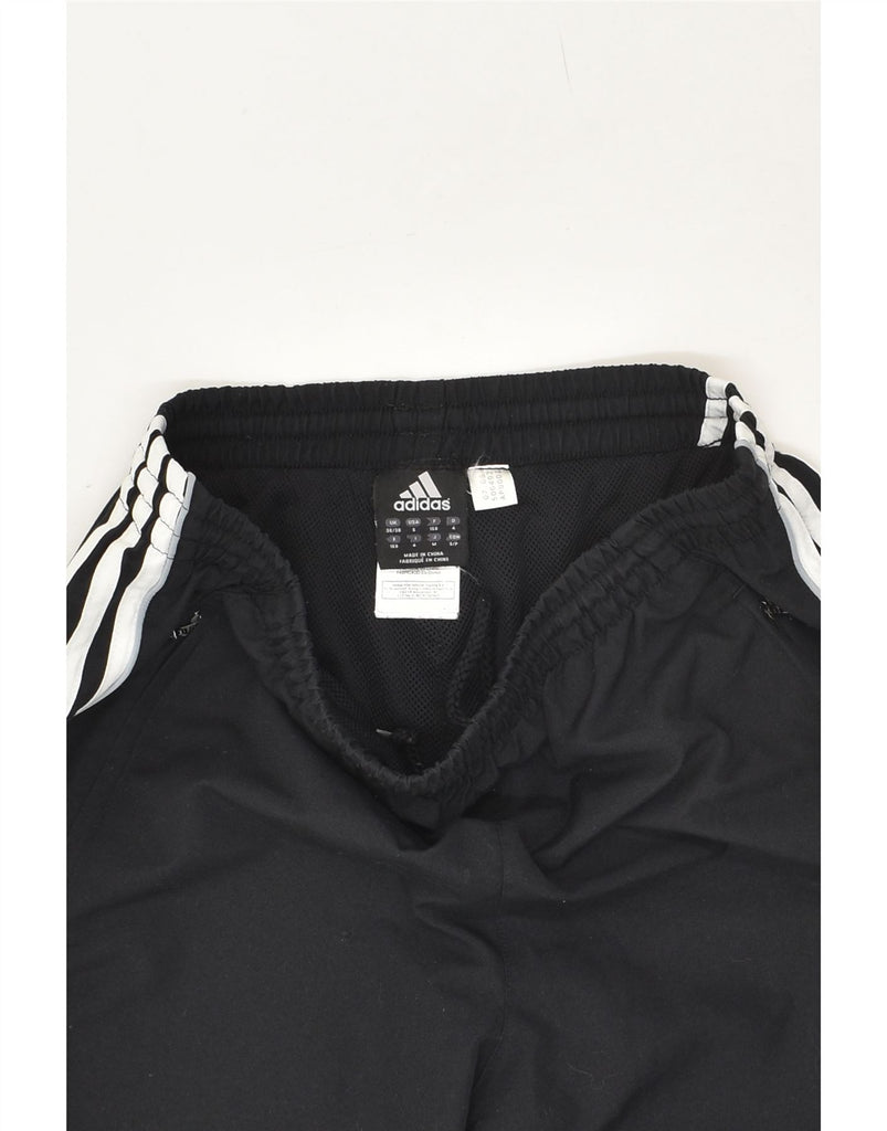 ADIDAS Mens Tracksuit Trousers Joggers UK 36/38 Small Black Polyester | Vintage Adidas | Thrift | Second-Hand Adidas | Used Clothing | Messina Hembry 