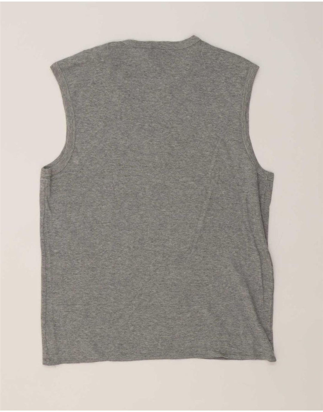 Gap Mens Vest Top XL Grey Cotton