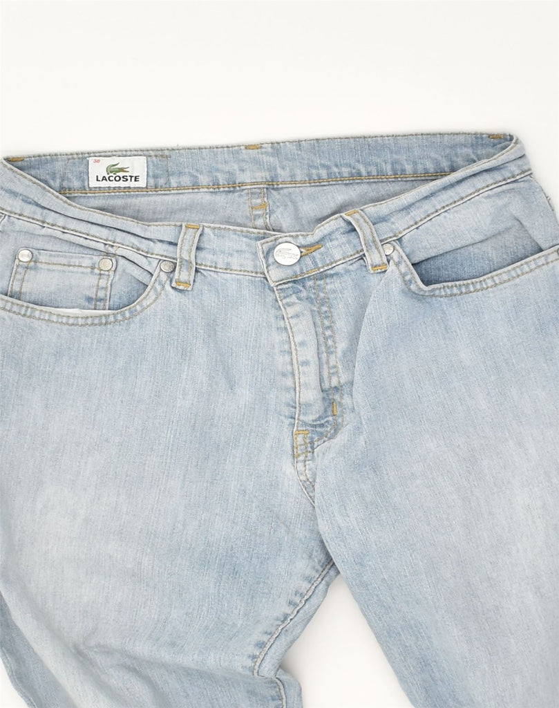 LACOSTE Womens Straight Jeans Size 38 Medium W26 L26 Blue Cotton | Vintage Lacoste | Thrift | Second-Hand Lacoste | Used Clothing | Messina Hembry 