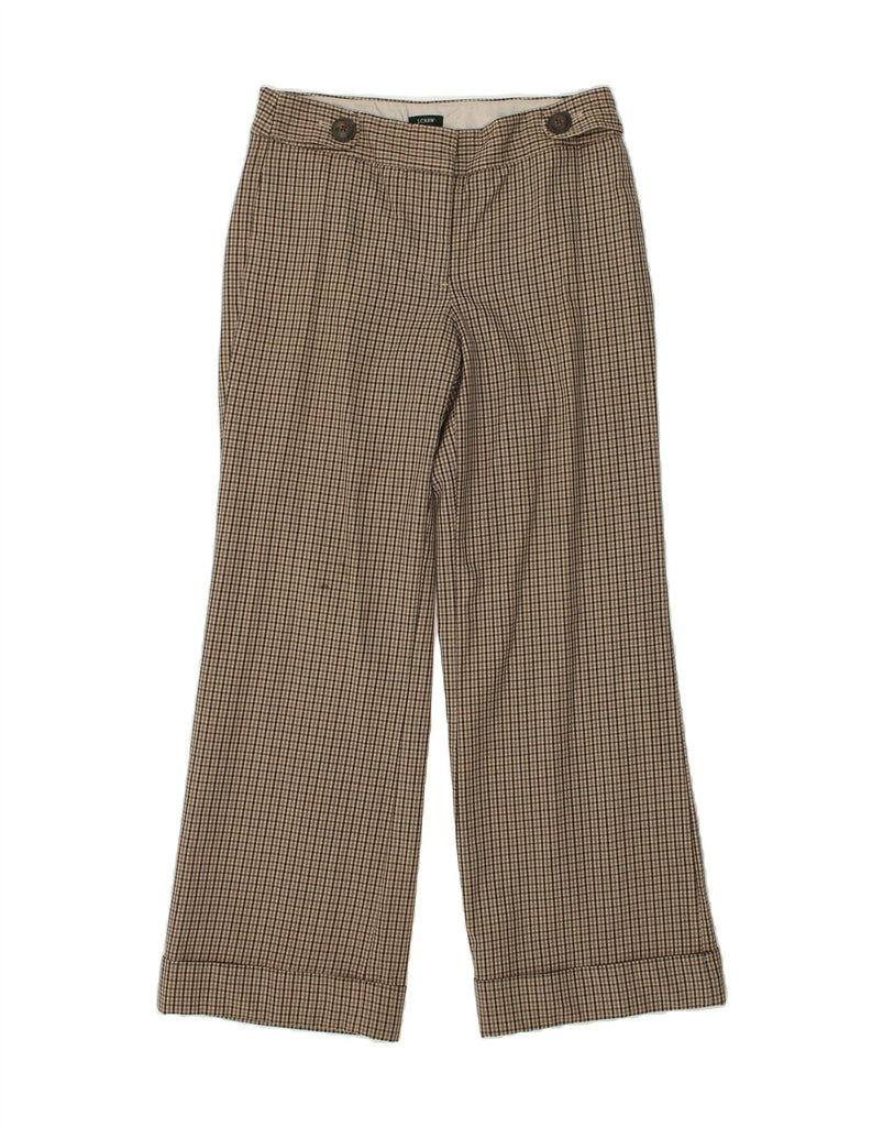 J. CREW Womens Favorite Fit Casual Trousers US 10 Large W32 L31 Brown | Vintage J. Crew | Thrift | Second-Hand J. Crew | Used Clothing | Messina Hembry 