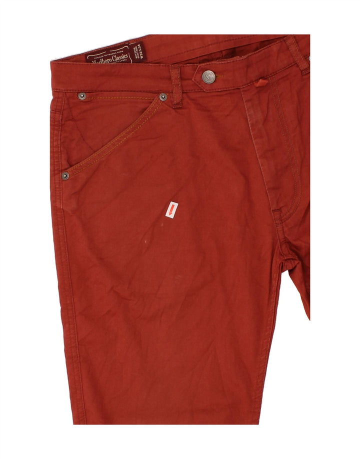 MARLBORO CLASSICS Mens Casual Shorts W32 Medium Red Cotton Vintage Marlboro Classics and Second-Hand Marlboro Classics from Messina Hembry 