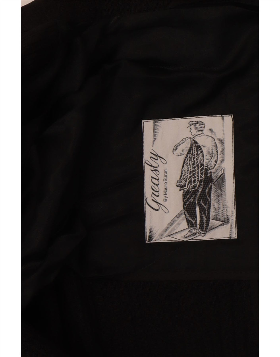 Vintage Mens 1 Button Blazer Jacket UK 40 Large Black