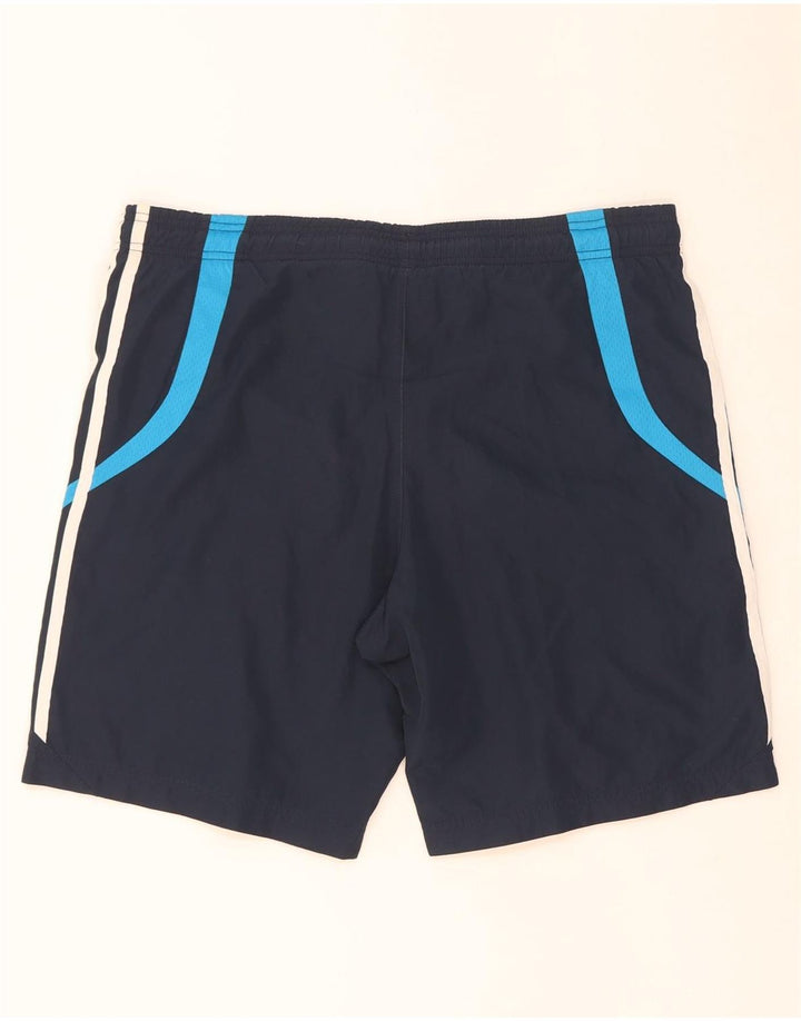 Adidas Mens Sport Shorts Medium Navy Blue Colourblock Polyester