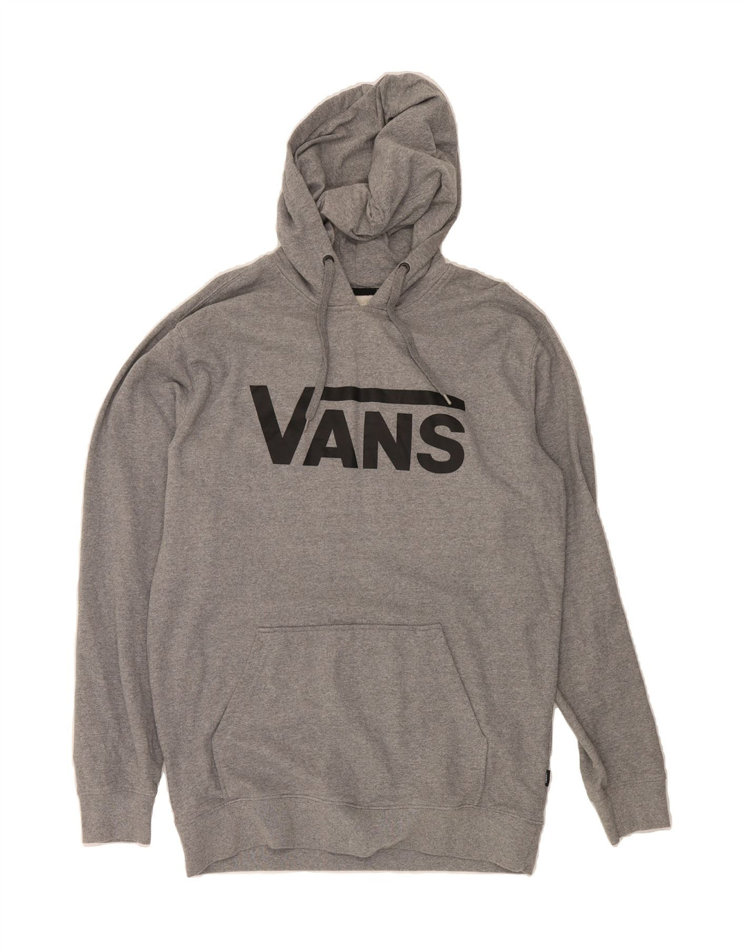 VANS Womens Graphic Hoodie Jumper UK 18 XL Grey Cotton Vintage Vans and Second-Hand Vans from Messina Hembry 