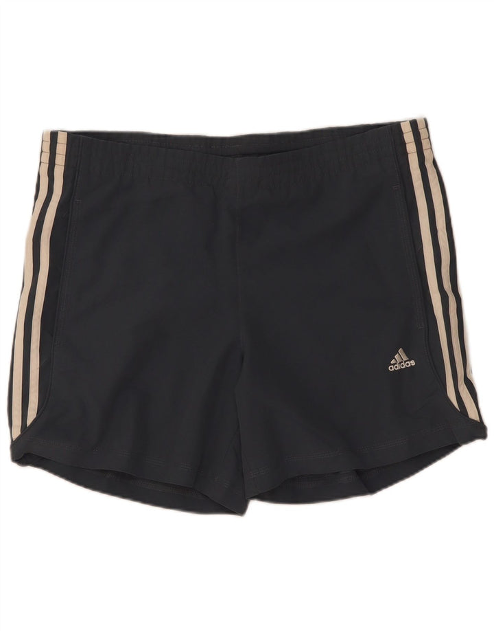 Adidas Mens Climacool Sport Shorts Small Grey Colourblock Polyester