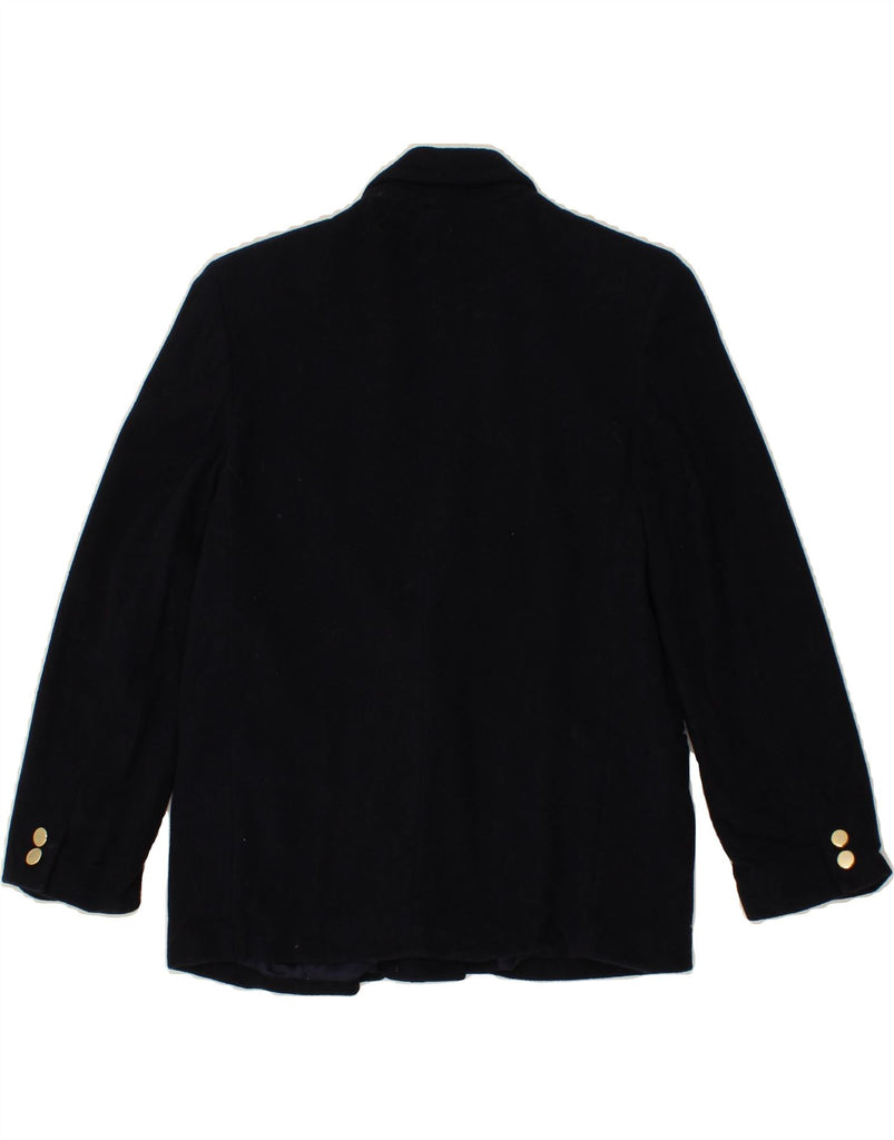 VINTAGE Womens Double Breasted Blazer Jacket EU 36 Small Navy Blue Vintage Vintage and Second-Hand Vintage from Messina Hembry 