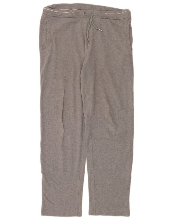 Hugo Boss Mens Tracksuit Trousers Medium Grey Cotton
