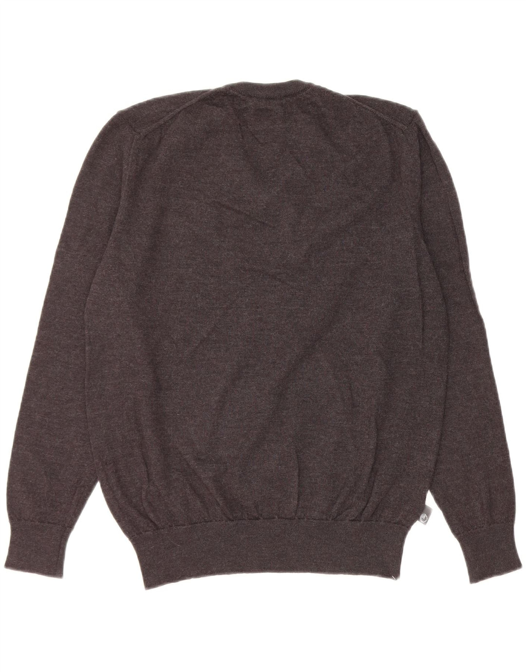 Armani Womens V-Neck Jumper Sweater IT 52 2XL Grey