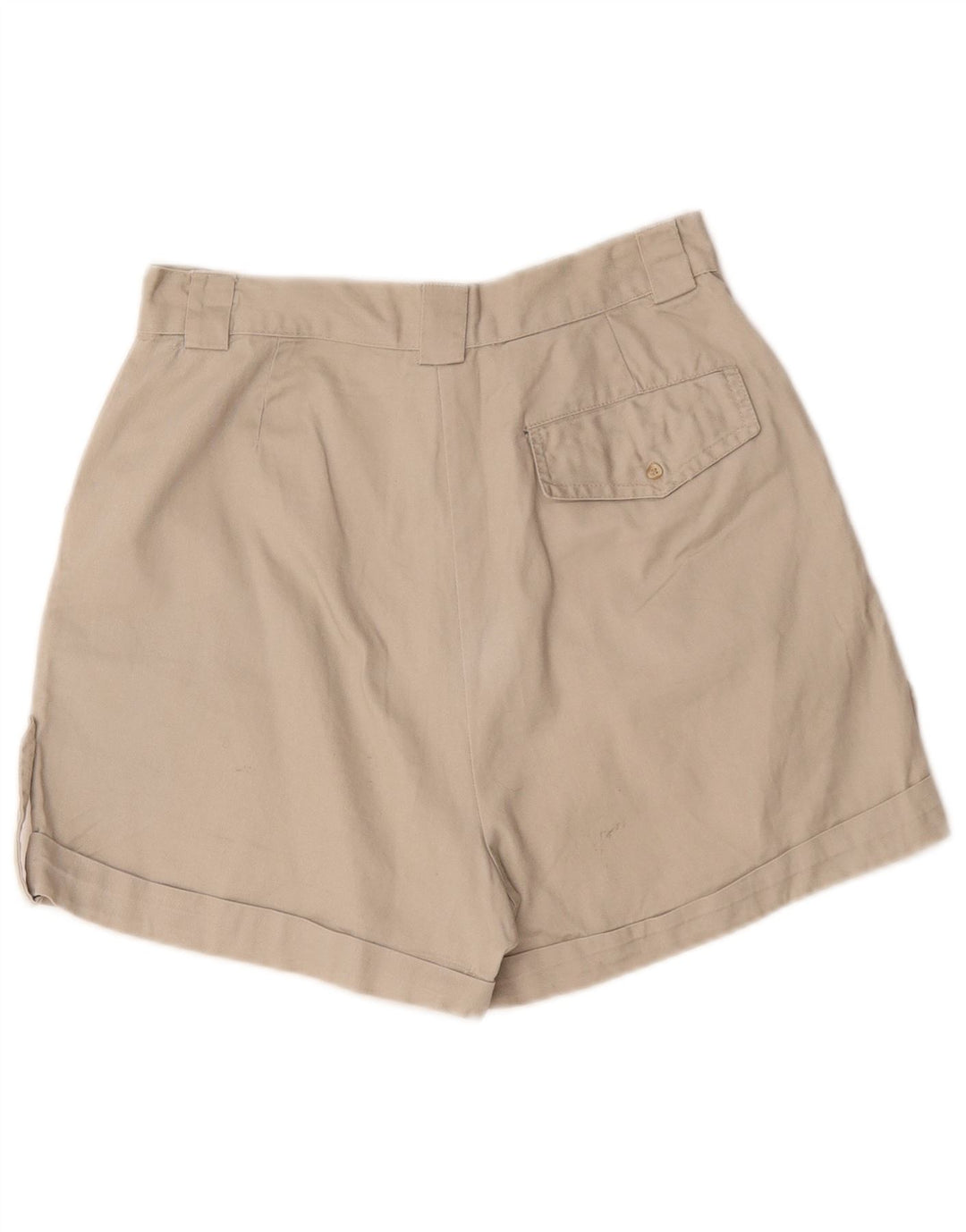 Emonite Womens High Waist Cargo Shorts Large W26 Grey Cotton