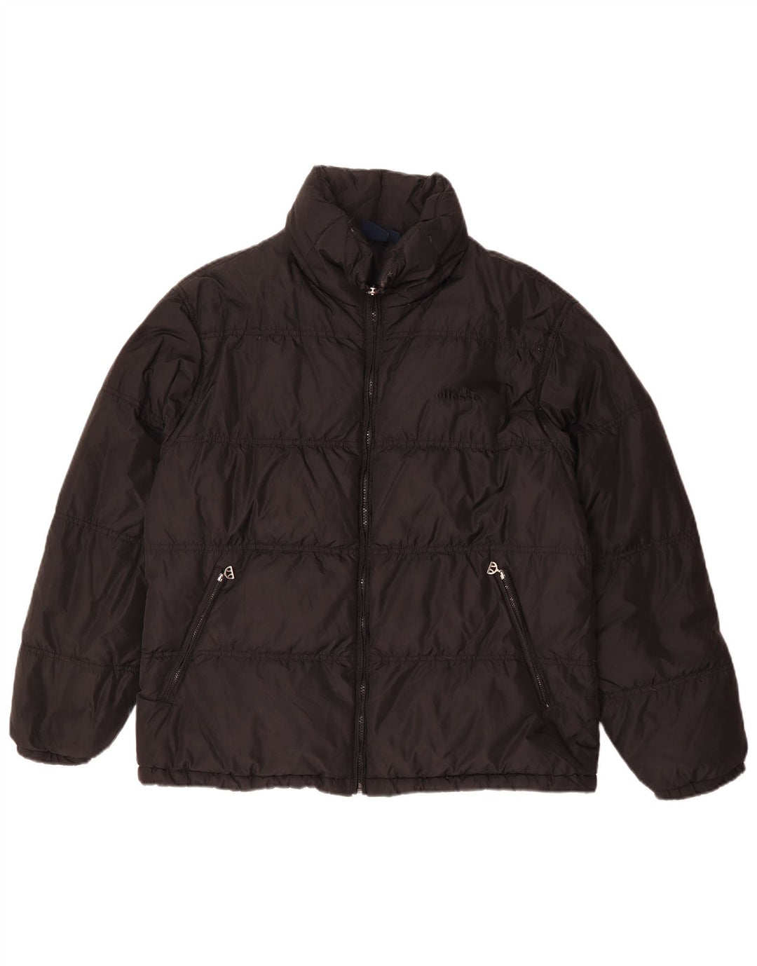 Ellesse Mens Padded Jacket UK 38 Medium Black Polyamide