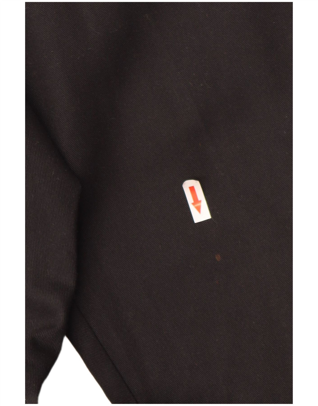 Dickies Mens Slim Fit Chino Trousers W32 L32 Black Polyester