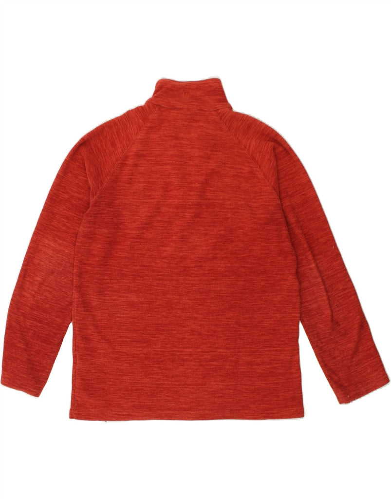 MOUNTAIN WAREHOUSE Mens Zip Neck Fleece Jumper Medium Red Polyester | Vintage Mountain Warehouse | Thrift | Second-Hand Mountain Warehouse | Used Clothing | Messina Hembry 