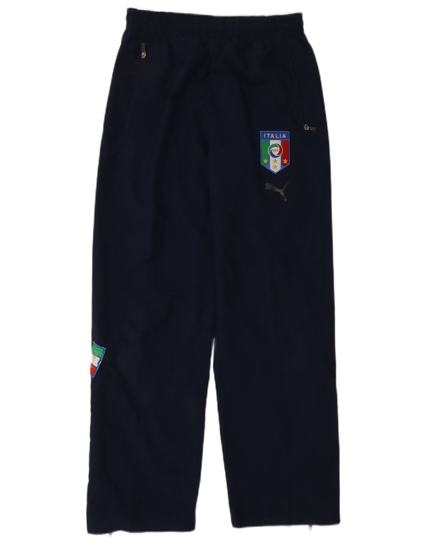 Puma Boys Italia Graphic Tracksuit Trousers 11-12 Years  Navy Blue