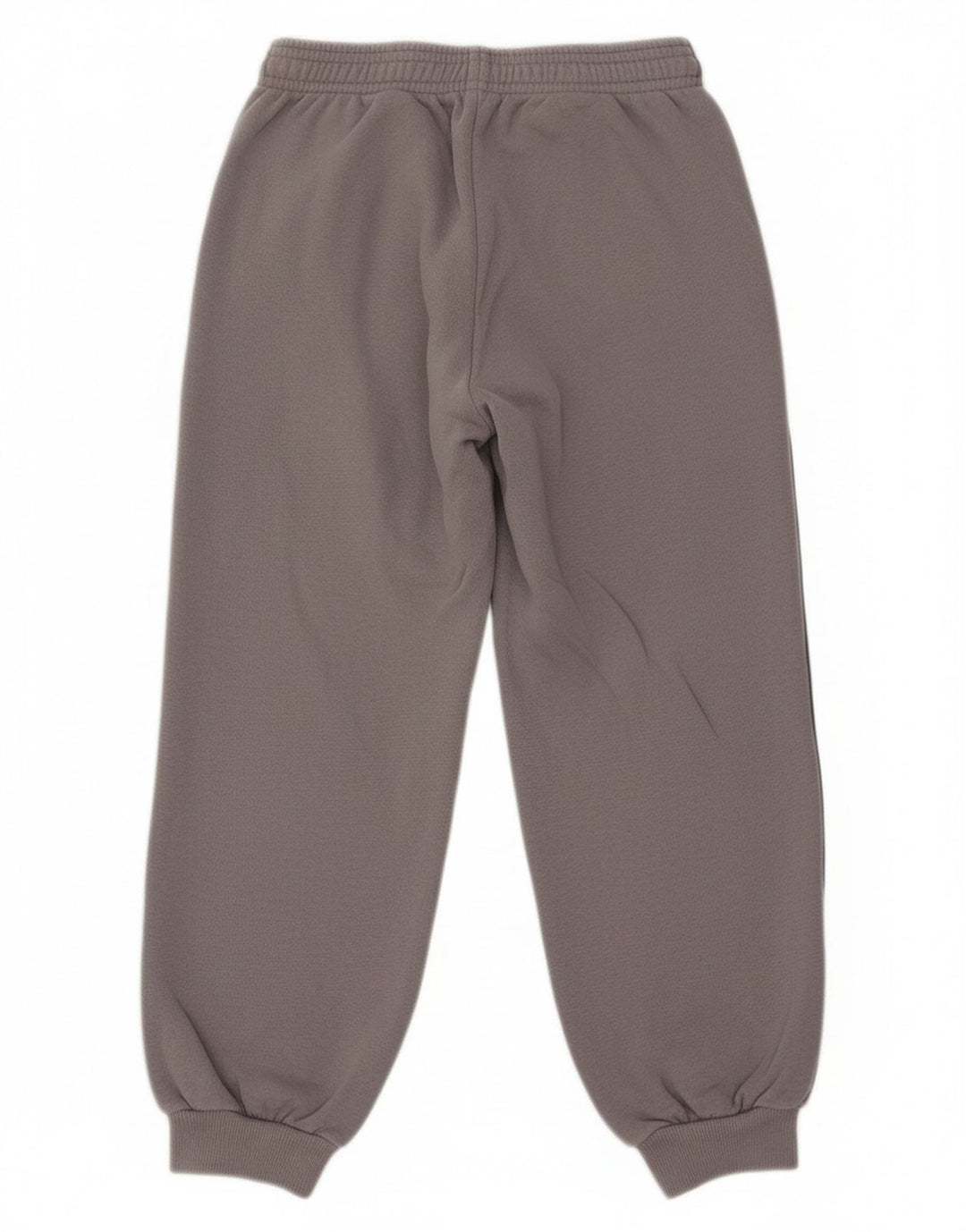 Adidas Boys Tracksuit Trousers Joggers 7-8 Years Grey Cotton