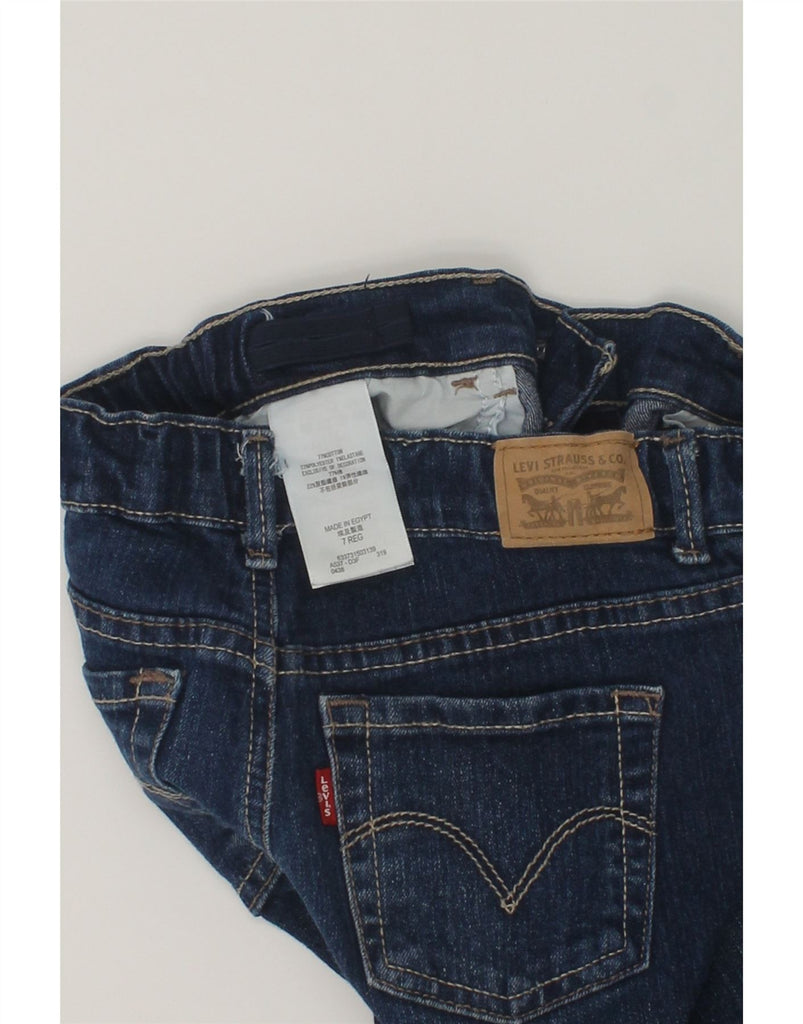 LEVI'S Girls 710 Super Low Skinny Jeans 6-7 Years W26 L23  Blue Cotton | Vintage Levi's | Thrift | Second-Hand Levi's | Used Clothing | Messina Hembry 