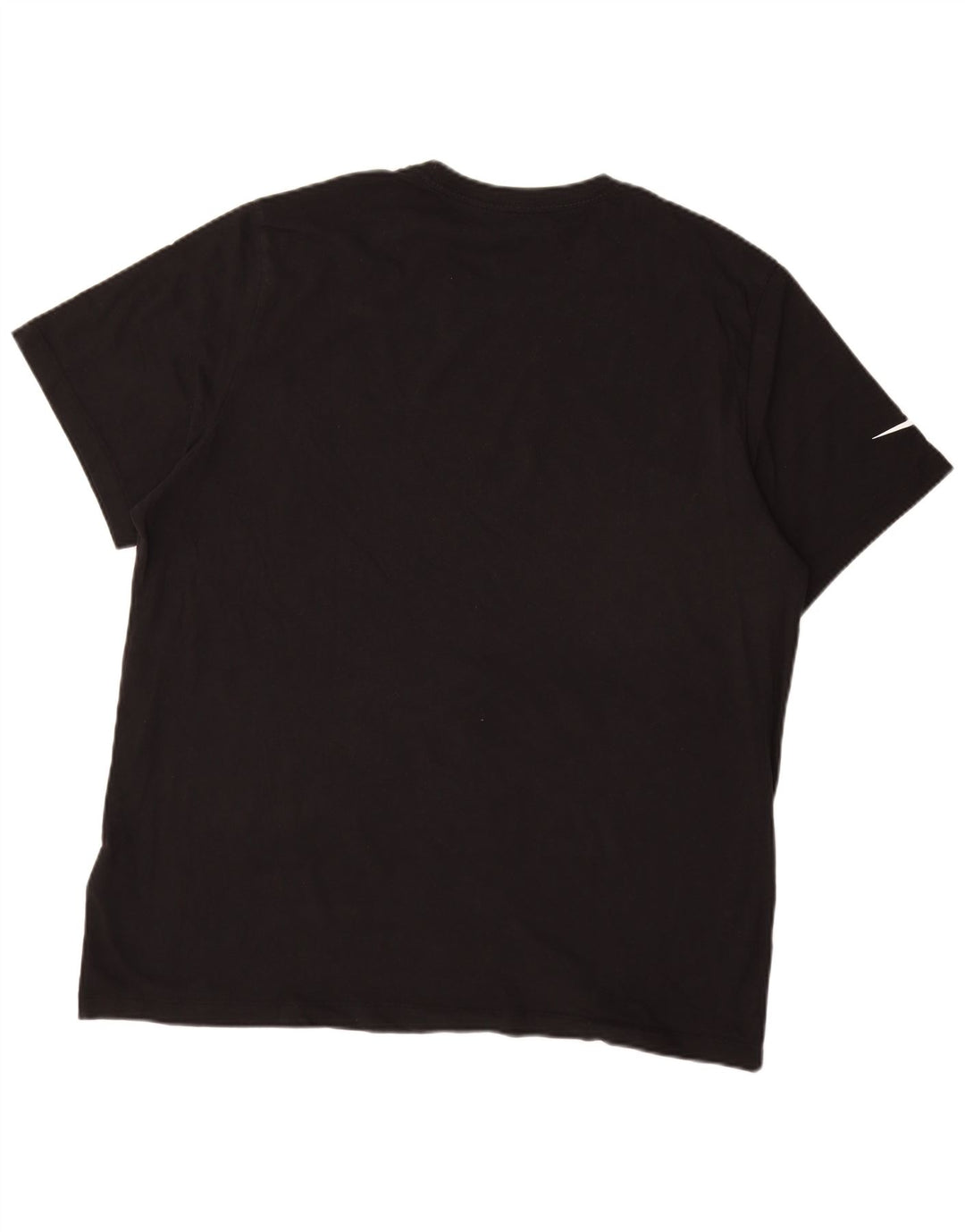 NIKE Mens T-Shirt Top 2XL Black Cotton