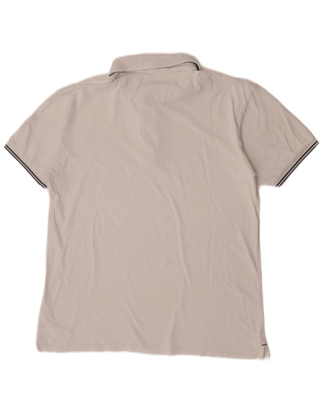 North Sails Mens Graphic Polo Shirt 2XL White Cotton