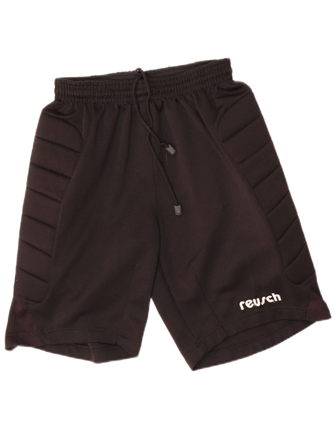 REUSCH Mens Sport Shorts Medium  Black Polyester