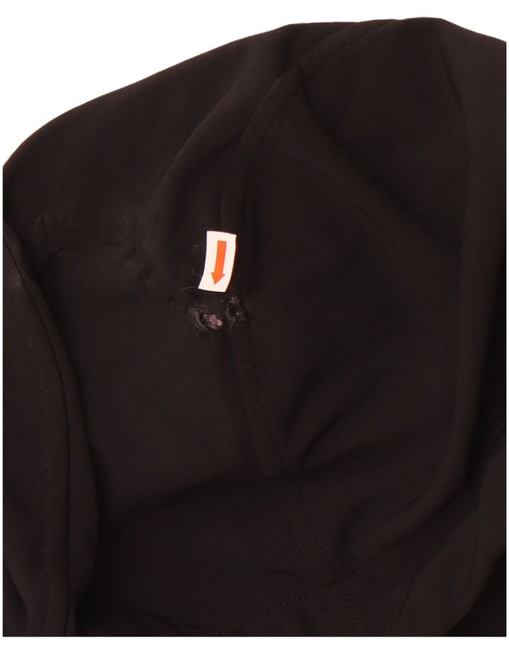 CMP Mens Hooded Windbreaker Jacket UK 40 Large Black Colourblock Polyester