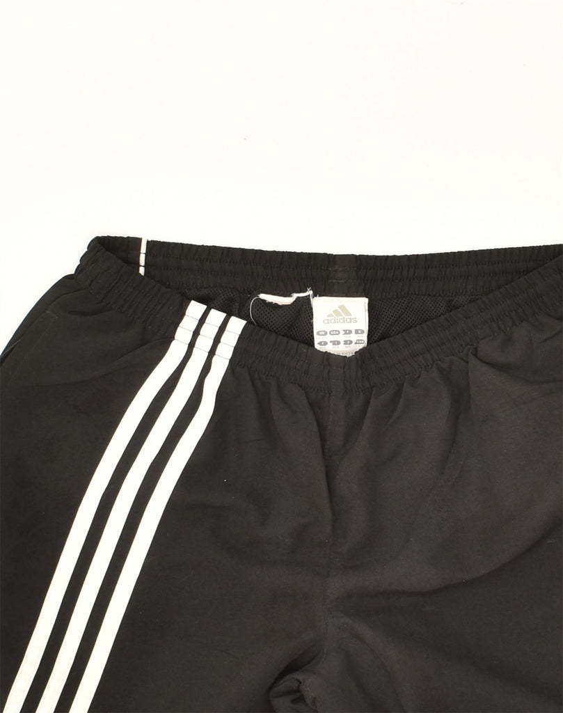 ADIDAS Boys Tracksuit Trousers Joggers 13-14 Years Black | Vintage Adidas | Thrift | Second-Hand Adidas | Used Clothing | Messina Hembry 