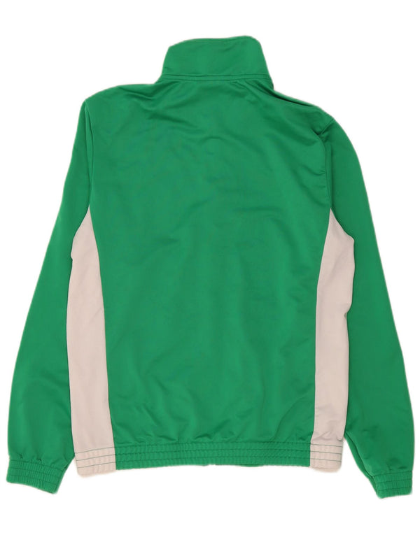 Lotto Mens Tracksuit Top Jacket Medium Green Colourblock
