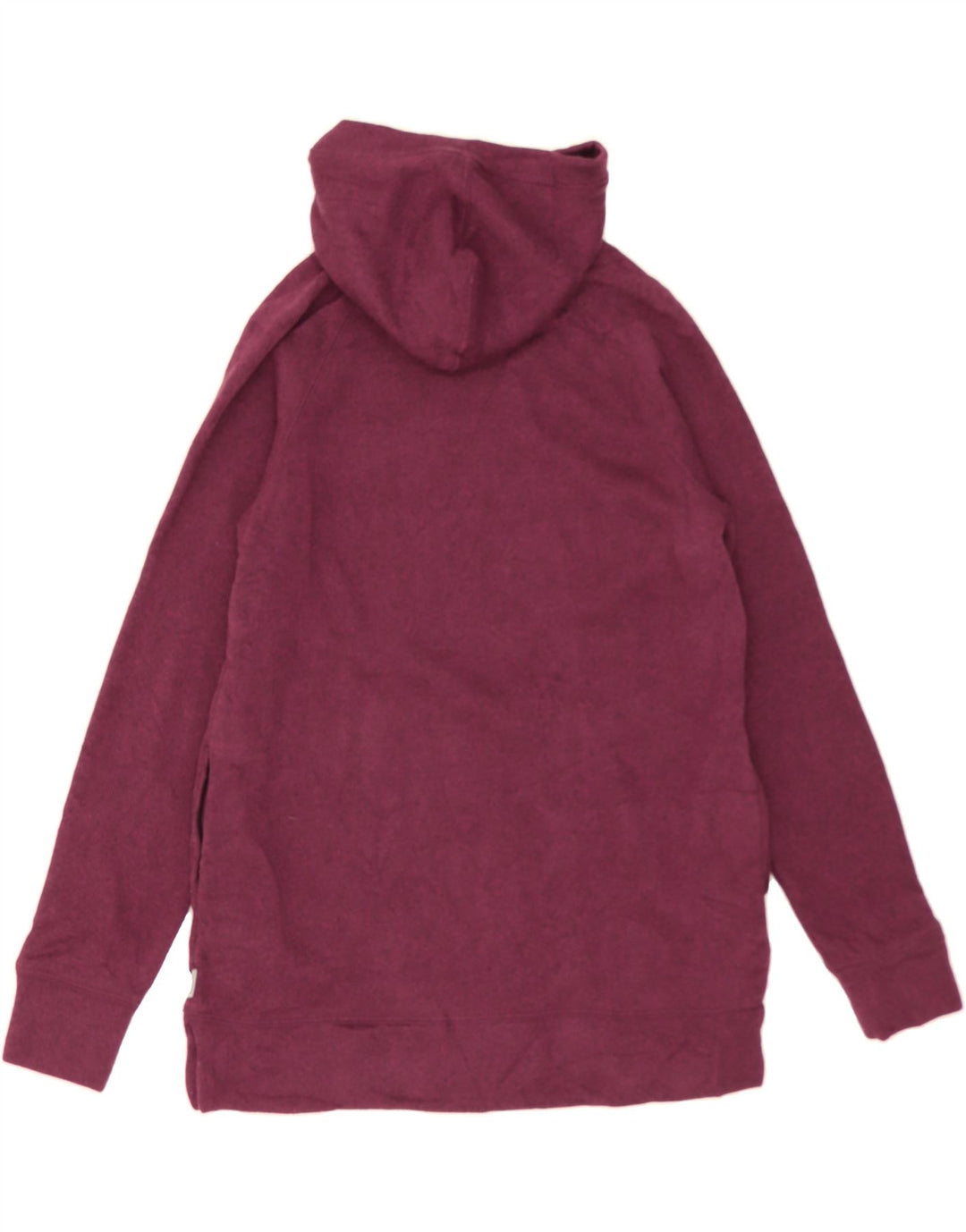EDDIE BAUER Womens Hoodie Jumper UK 10 Small Burgundy Polyester Vintage Eddie Bauer and Second-Hand Eddie Bauer from Messina Hembry 
