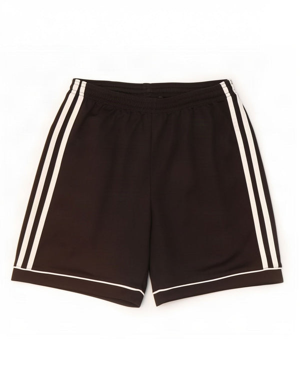 Adidas Boys Climalite Sport Shorts 13-14 Years Black Polyester