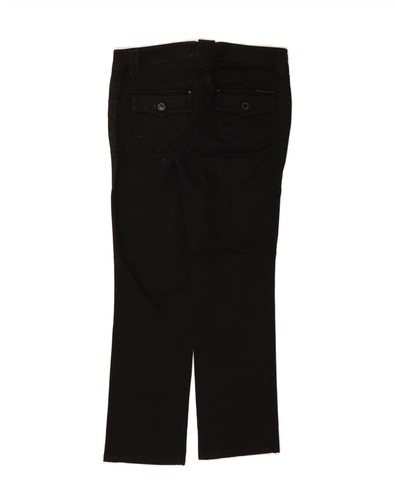 MASSIMO DUTTI Mens Straight Jeans EU 42 Large W32 L32 Black Vintage Massimo Dutti and Second-Hand Massimo Dutti from Messina Hembry 
