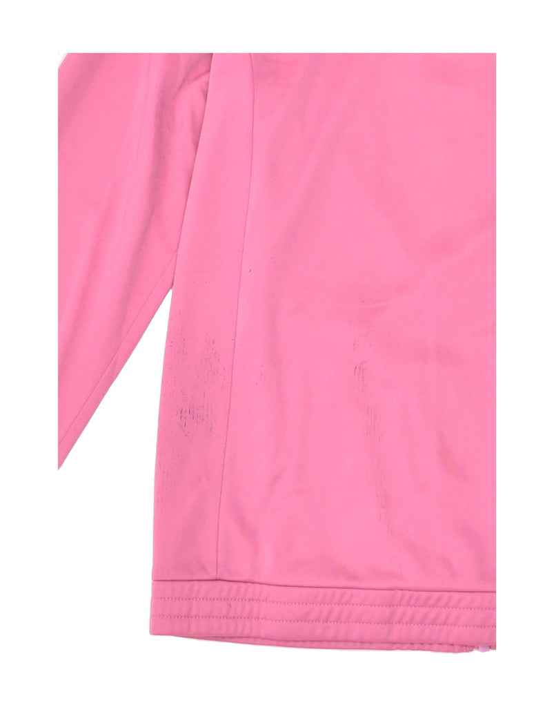 LOTTO Girls Tracksuit Top Jacket 15-16 Years Pink Polyester | Vintage Lotto | Thrift | Second-Hand Lotto | Used Clothing | Messina Hembry 