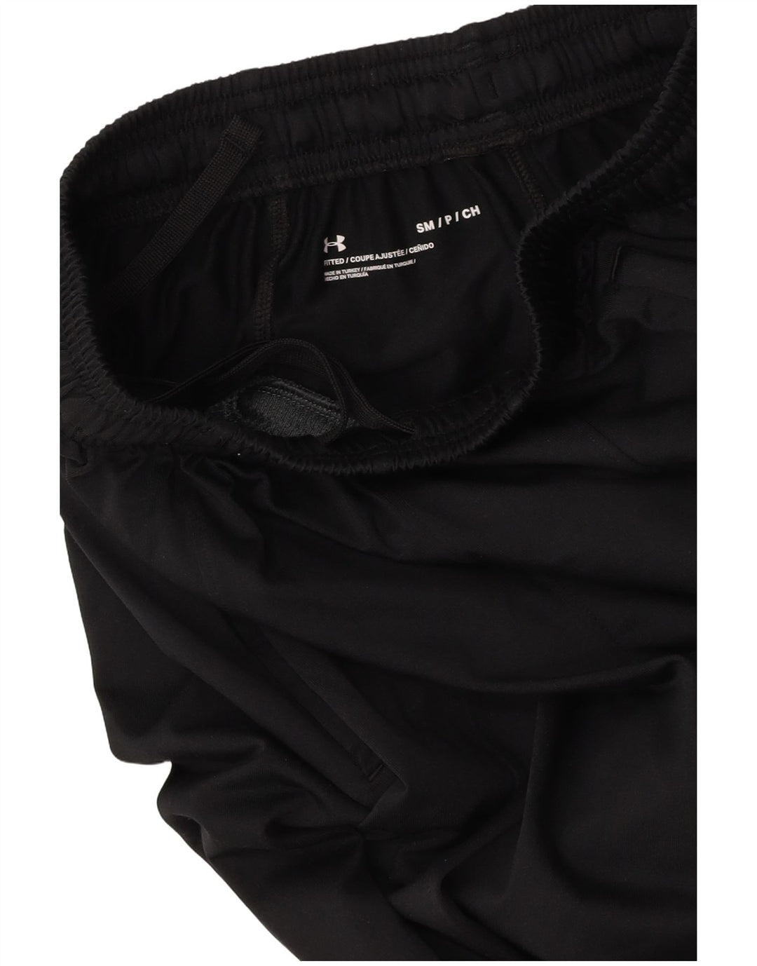 UNDER ARMOUR Mens Tracksuit Trousers Small  Black