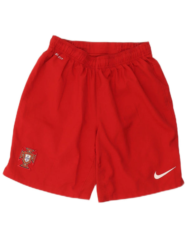 Nike Mens Portugal Football Team Sport Shorts Medium Red