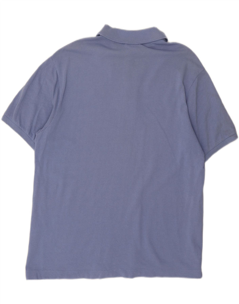 LACOSTE Mens Polo Shirt Size 6 XL Blue Cotton Vintage Lacoste and Second-Hand Lacoste from Messina Hembry 