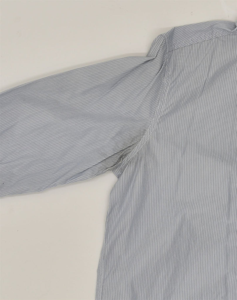 MARLBORO CLASSICS Mens Regular Fit Shirt Small Blue Pinstripe Cotton | Vintage Marlboro Classics | Thrift | Second-Hand Marlboro Classics | Used Clothing | Messina Hembry 