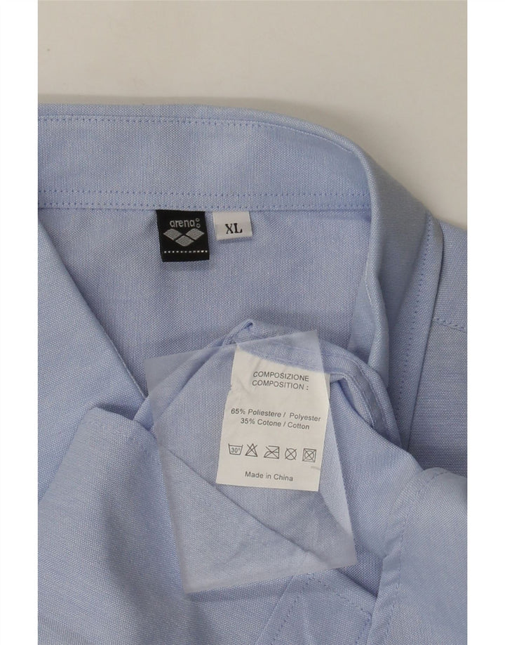Arena Mens Shirt XL Blue Polyester