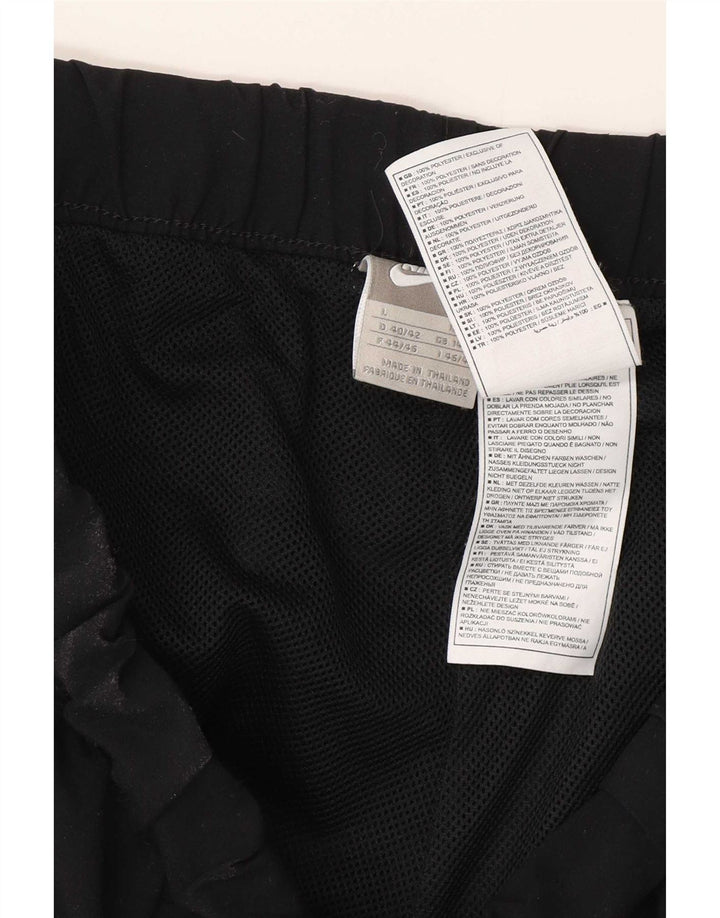 Nike Womens Tracksuit Trousers UK 14/16 Large W34 L30 Black Polyester