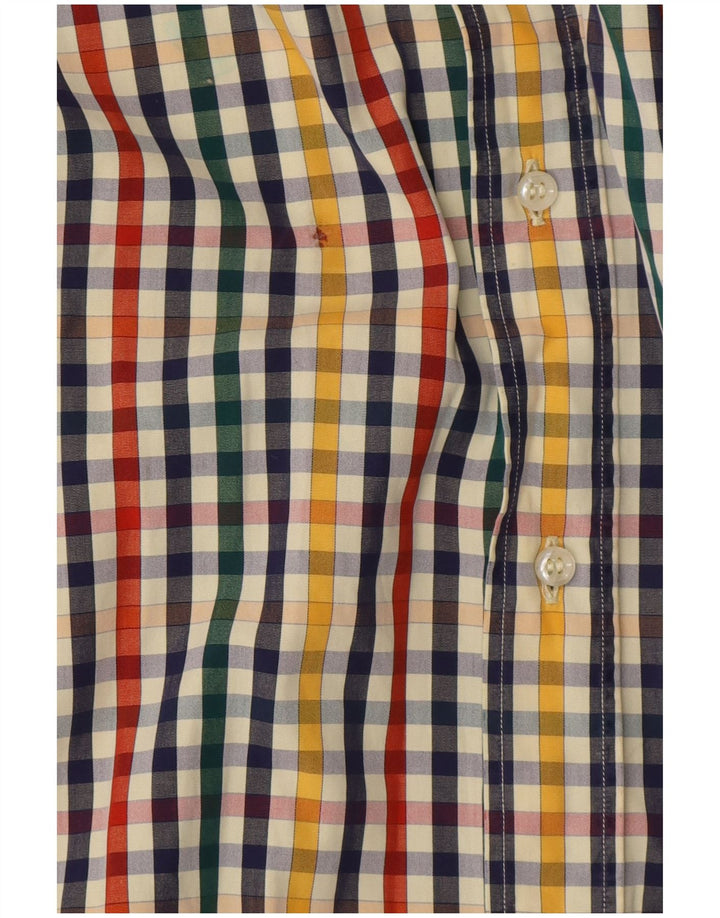 Paul & Shark Mens Yachting Shirt Size 40 Medium Multicoloured Check