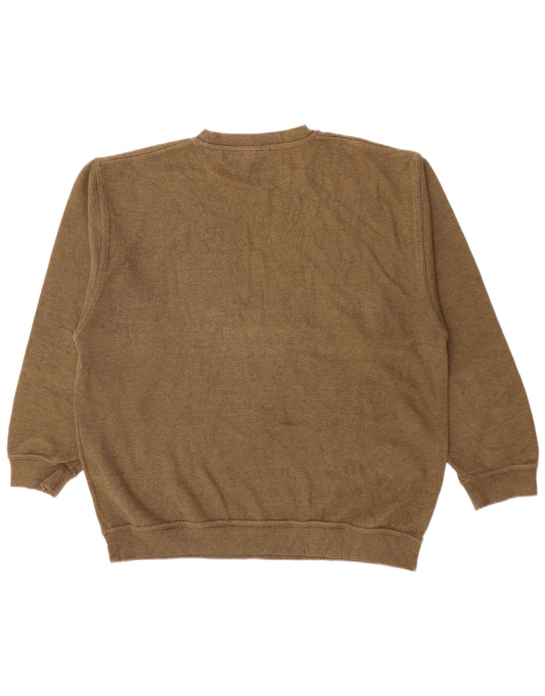 DANIEL HECHTER Mens Sweatshirt Jumper 2XL Khaki Cotton