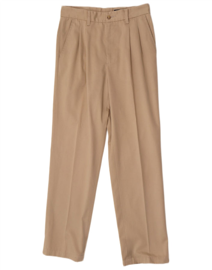 Carrera Mens Pegged Chino Trousers IT 46 Small W30 L32 Beige Cotton
