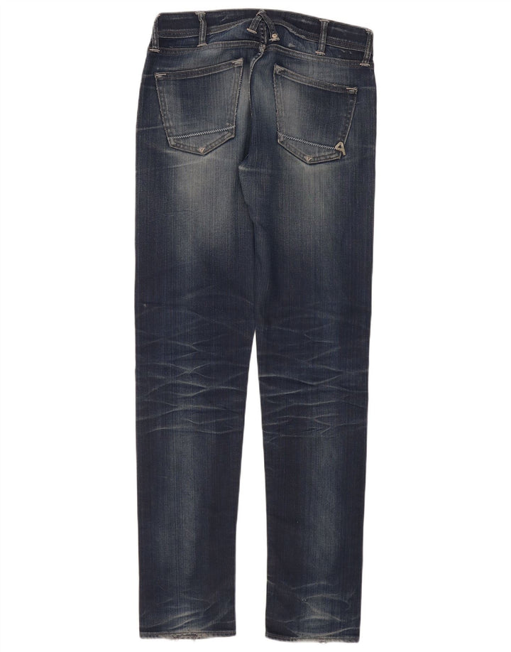 Cycle Womens Skinny Jeans W32 L34 Navy Blue Cotton
