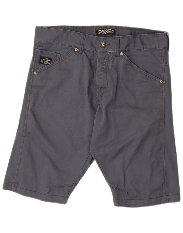 Jack & Jones Mens Casual Shorts W34 Large Grey