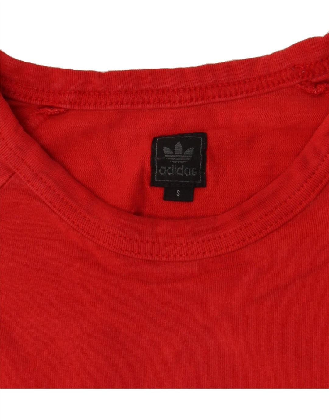 ADIDAS Mens T-Shirt Top Small Red Vintage Adidas and Second-Hand Adidas from Messina Hembry 