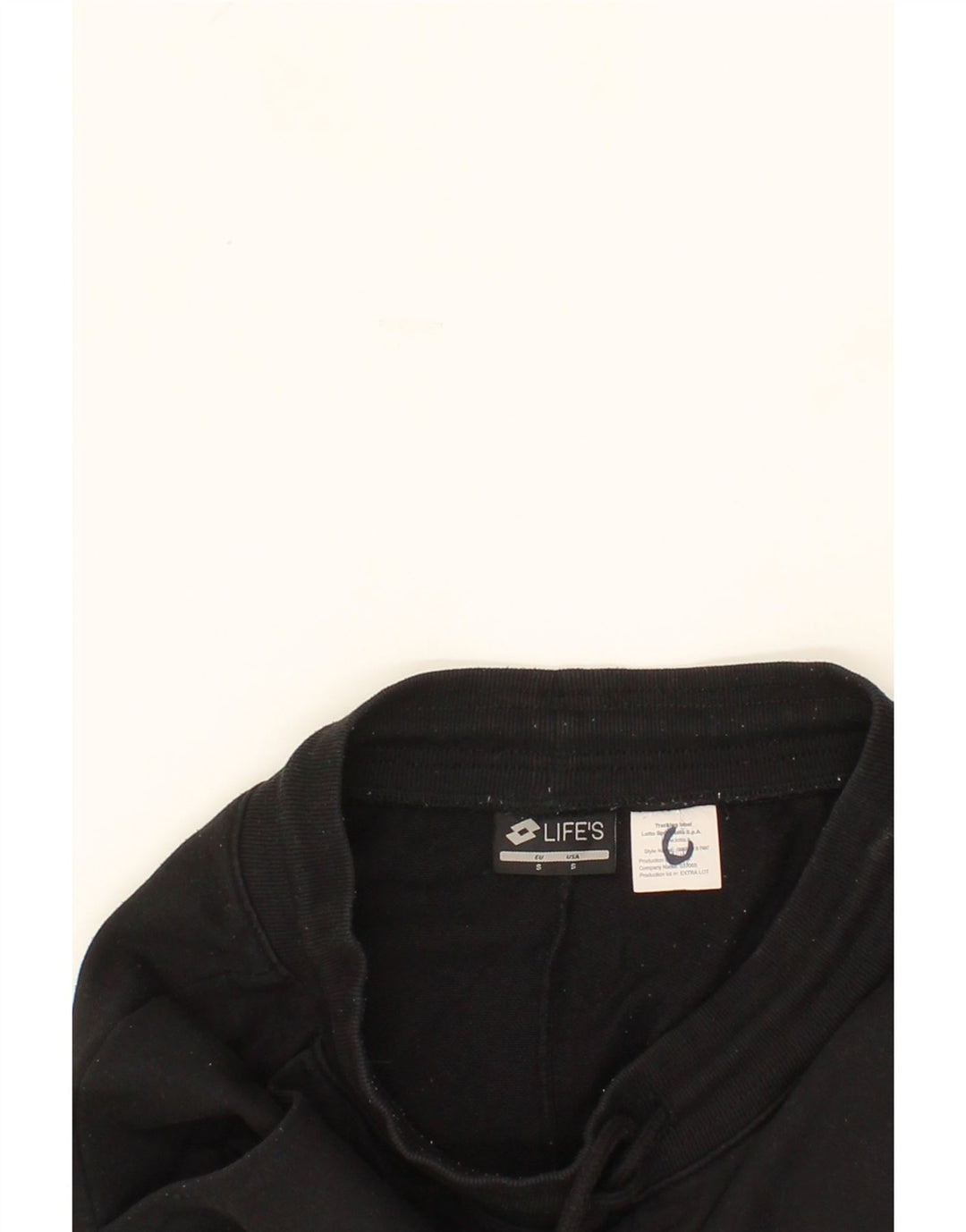 LOTTO Mens Tracksuit Trousers Joggers Small Black Vintage Lotto and Second-Hand Lotto from Messina Hembry 