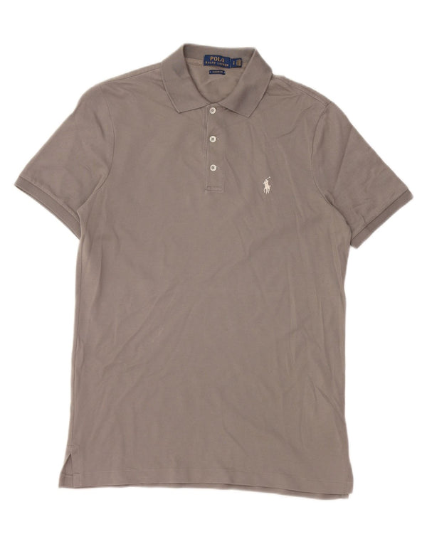 Polo Ralph Lauren Mens Polo Shirt Small Grey Cotton